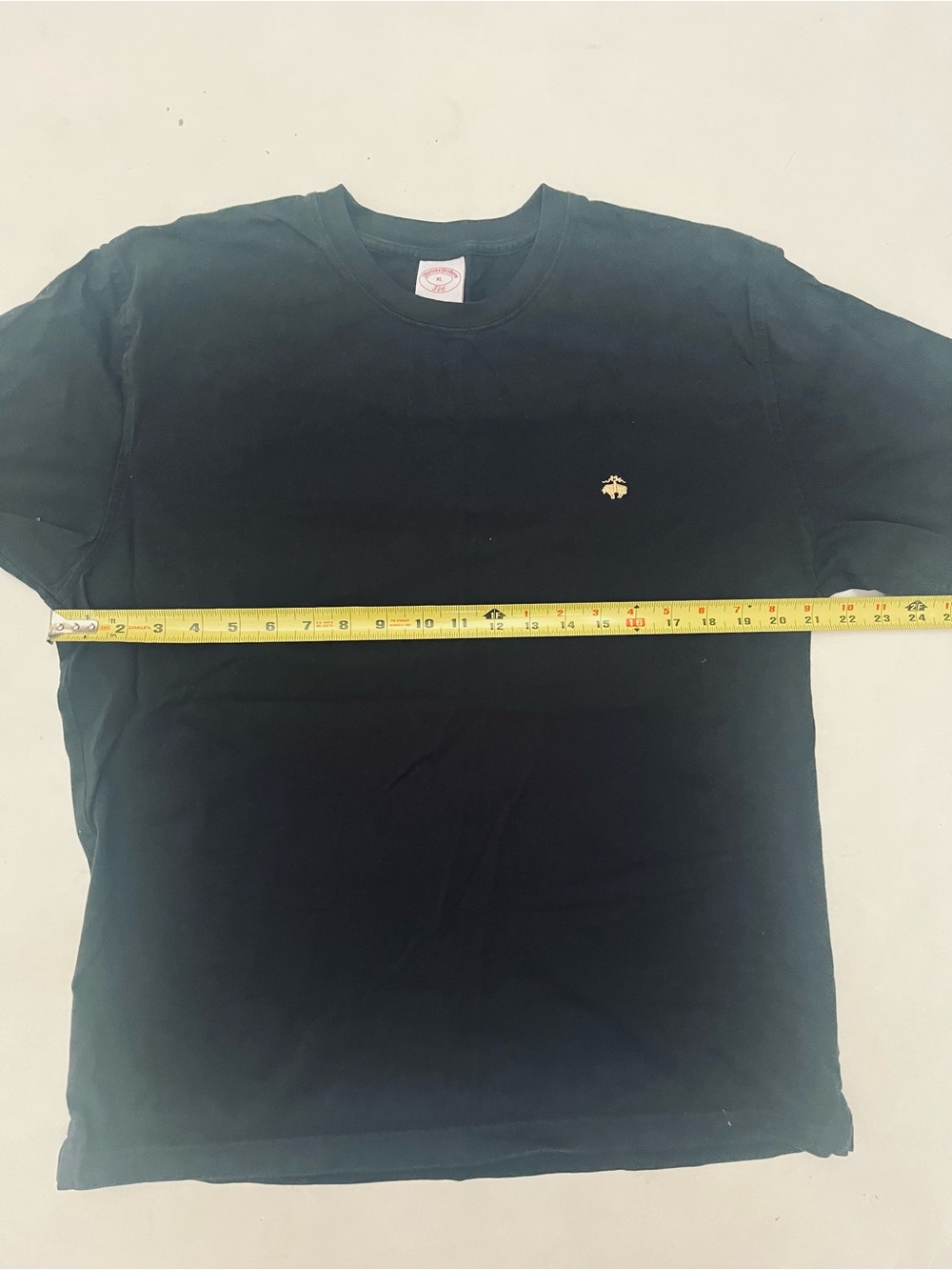 Brooks Brothers Tshirt Black embroidered logo size XL - Picture 3 of 6